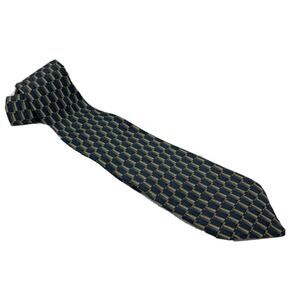 Jimmy V Chris Berman Collection Three Men's Silk 57" Necktie Blue Gray Geometric